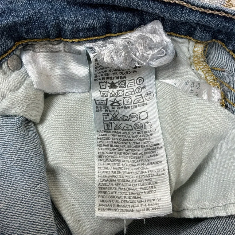 Levi's 511 Slim Fit Jeans Mens 30x30 Blue Denim Good Stretch Casual
